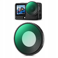 Filtër difuzioni K&F Concept Black Diffusion 1/4, për DJI Osmo Action 6, UHD, i zi