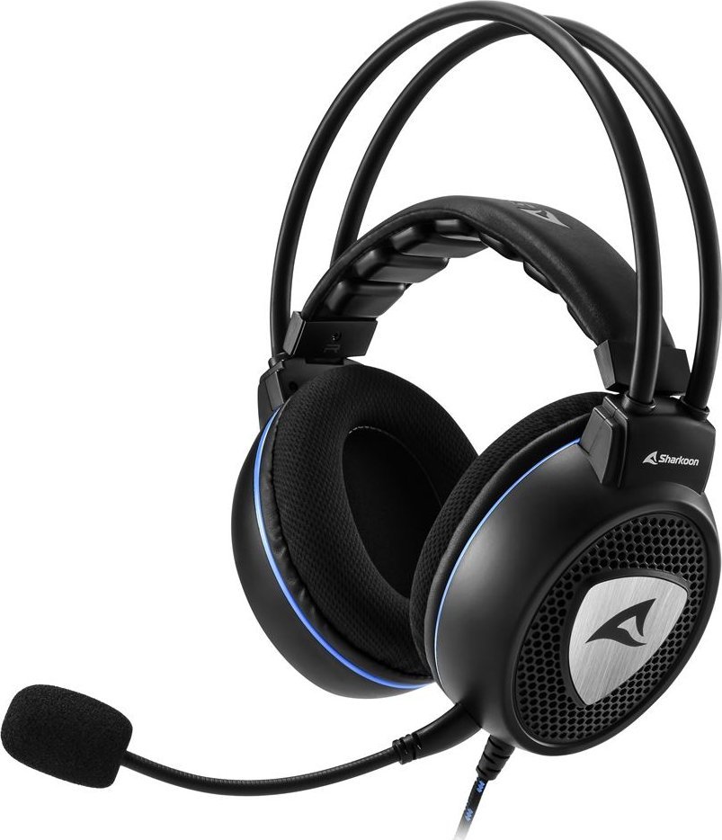 Kufje gaming Sharkoon Skiller SGH10, stereo, 40mm, të zeza