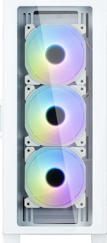 Kasë Zalman i3 Neo TG, e bardhë, Midi Tower