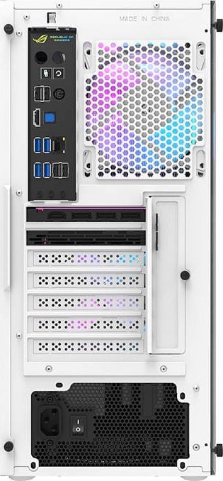 Kasë Darkflash DK351, e bardhë, Midi Tower