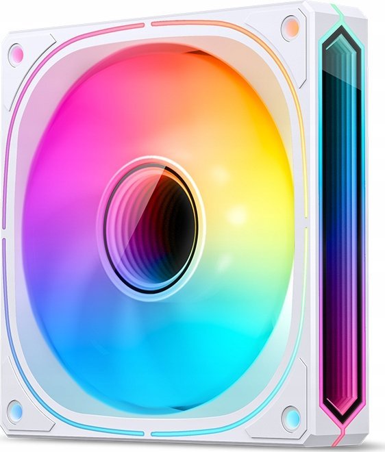 Ventilator kasë Jonsbo FR-505, 120mm, ARGB 5V 3PIN, i bardhë