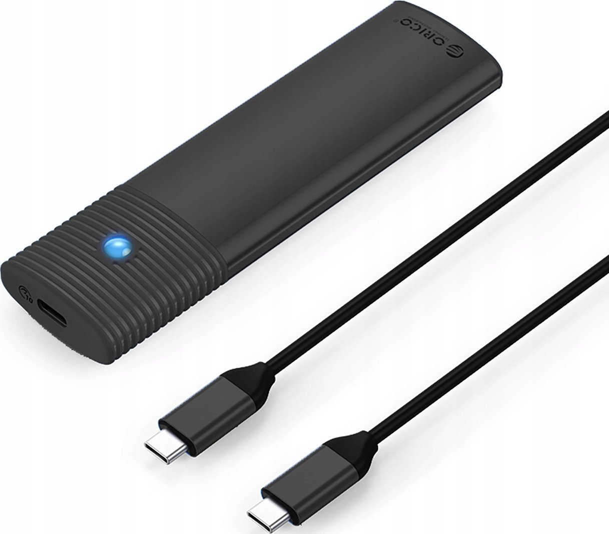 Kuti eksterne për SSD M.2 NVMe Orico PWM2-G2, USB-C 10Gb/s, USB 3.2 Gen 2, gri