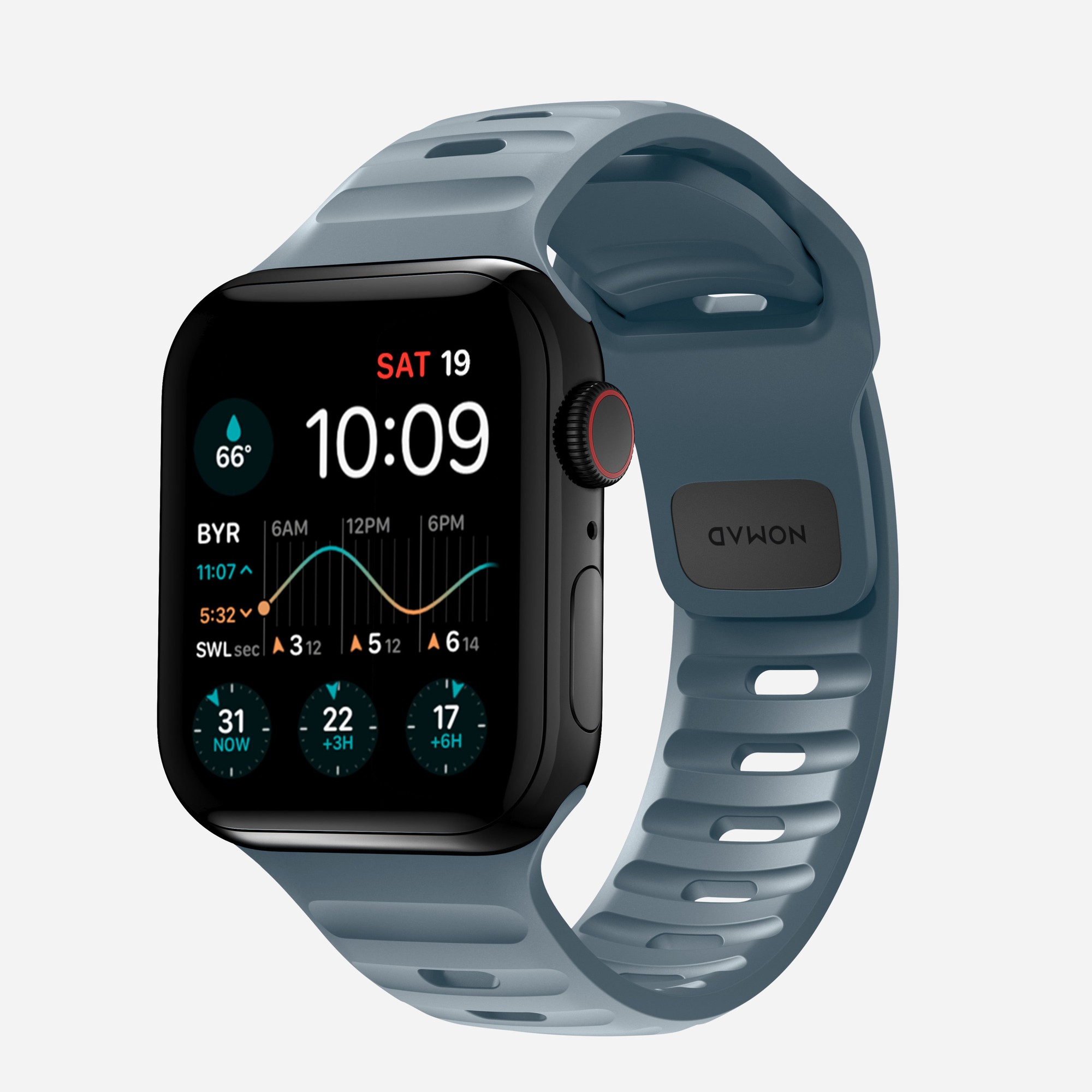 Rrip sportiv për Apple Watch, 46mm 49mm, Marine Blue