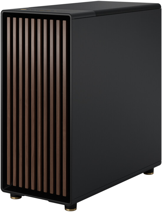 Kуќиште Fractal Design North Charcoal, црна боја