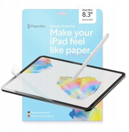 Mbrojtës ekrani Paperlike 3 për iPad Mini 8.3", set 2 copë, transparent