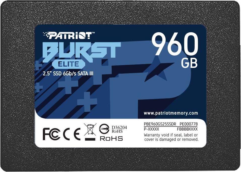Disk Patriot Burst Elite, 2.5 "- 960GB