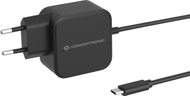 Karikues Conceptronic OZUL04BE, 67W GaN USB PD, kabllo USB C 1.8m, i bardhë