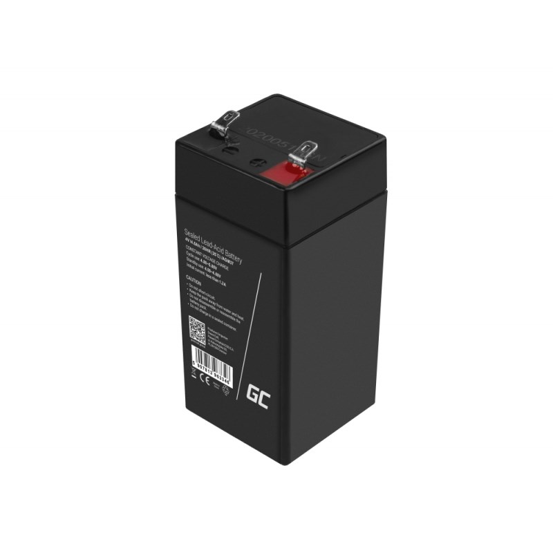 Bateri xheli Green Cell AGM37, 4V, 4.5Ah, e zezë