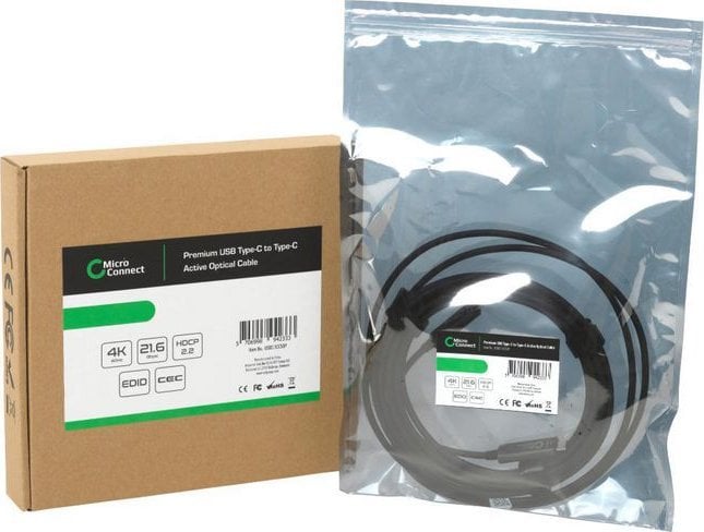 Kabllo MicroConnect USB-C - USB-C, 10m