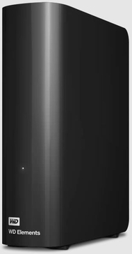 Disk i jashtëm HDD WD Elements Desktop, 20TB, i zi