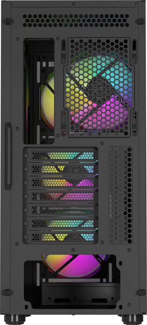 Kasë Genesis Diaxid 605 ARGB, e zezë, Midi Tower