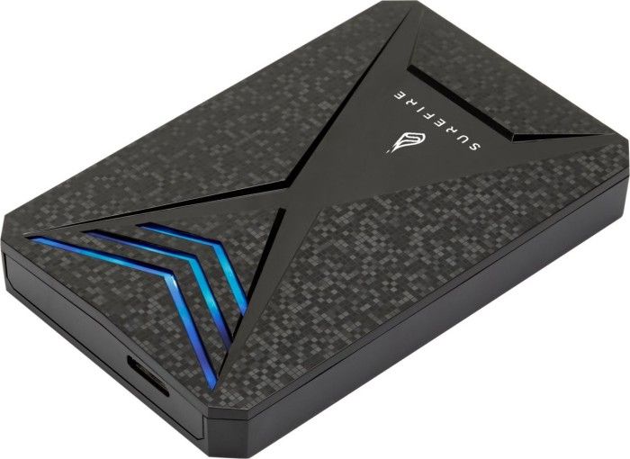 Disk i jashtëm gaming SureFire Bunker, 1TB, 2.5", USB 3.2 Gen1, i zi