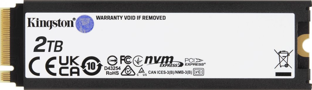 [OUTLET] Disk SSD Kingston Fury Renegade, 2TB, M.2 2280 PCI-E x4 Gen4 NVMe