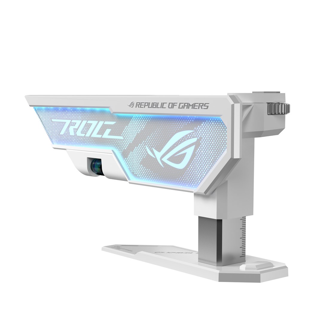 Mbajtës kartele grafike ASUS ROG Herculx, i rregullueshëm, me ndriçim RGB, i bardhë