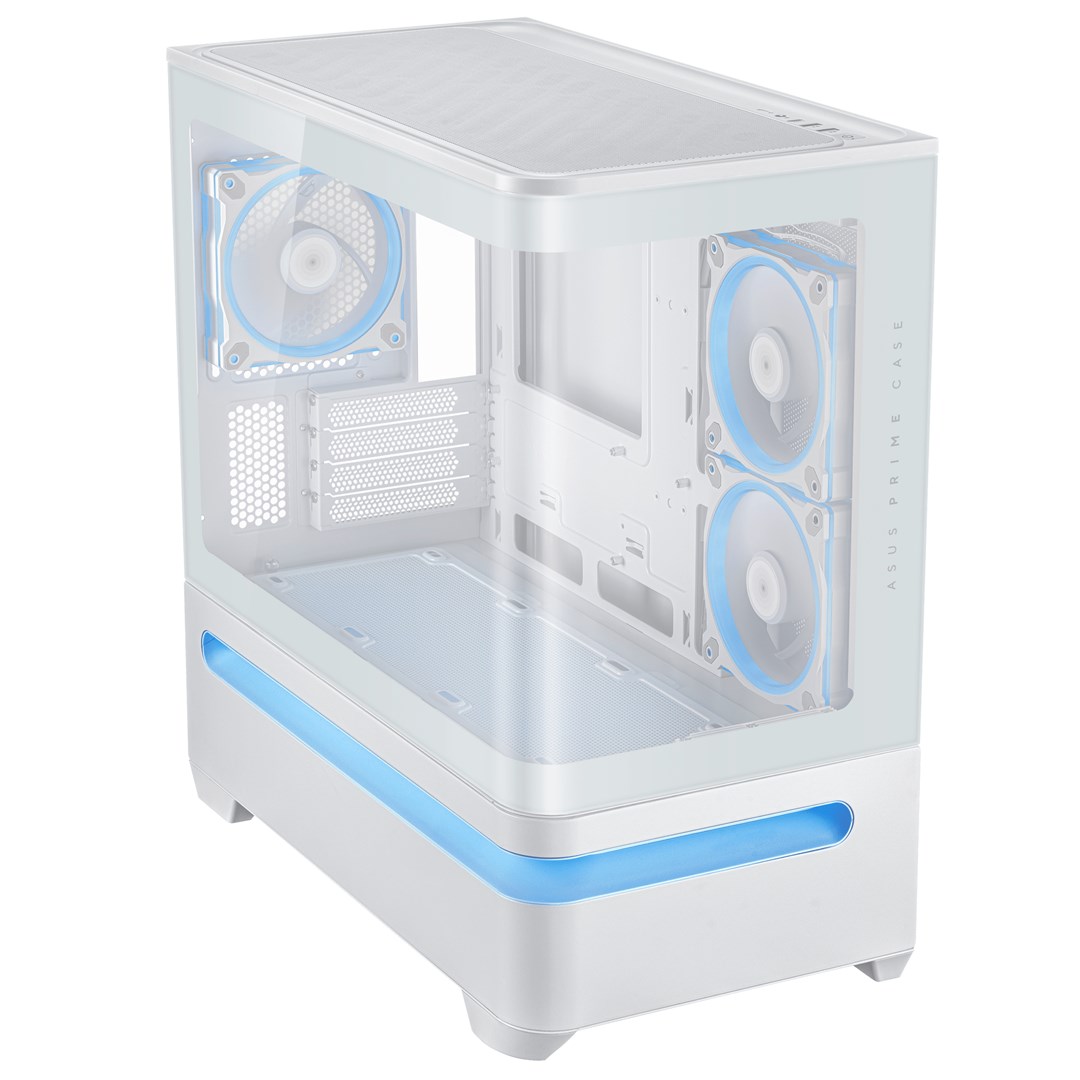 Kuti gaming ASUS Prime AP202, mATX, ARGB, e bardhë