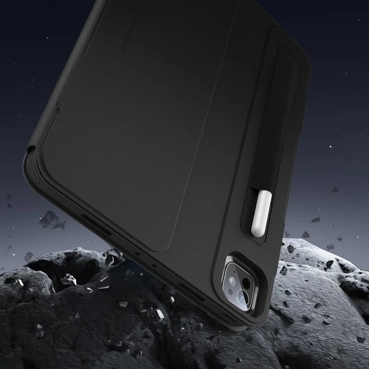 Mbrojtëse ESR Flip Magnetic Case me mbajtëse lapsi për Pad Pro 11 (2024/2025), e zezë