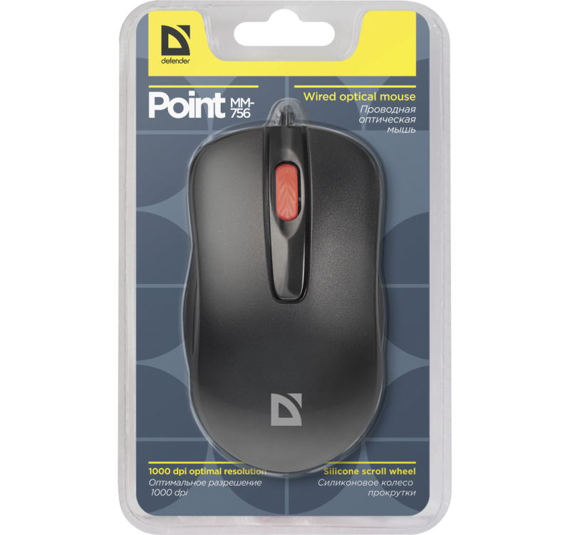 Maus Defender MM-756, USB, i zi