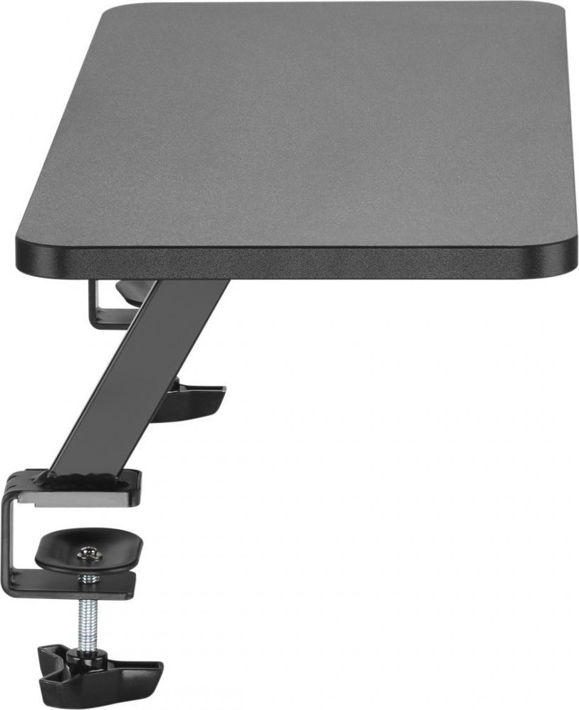 Stendë monitori Powerton Ergo, kapacitet 20 kg, metal dhe MDF, e zezë