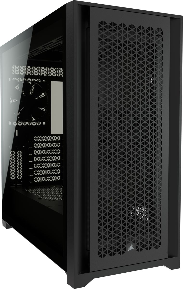 Kasë Corsair 5000D AIRFLOW (CC-9011210-WW), me xham, e zezë