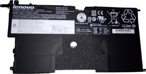 Bateri laptopi Lenovo 45N1703, pjesë këmbimi, e zezë