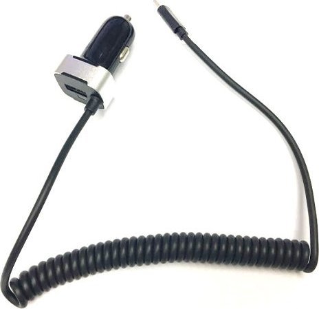 Karikues veture Felixx, 2.4A, USB Type C me port shtesë USB, i zi