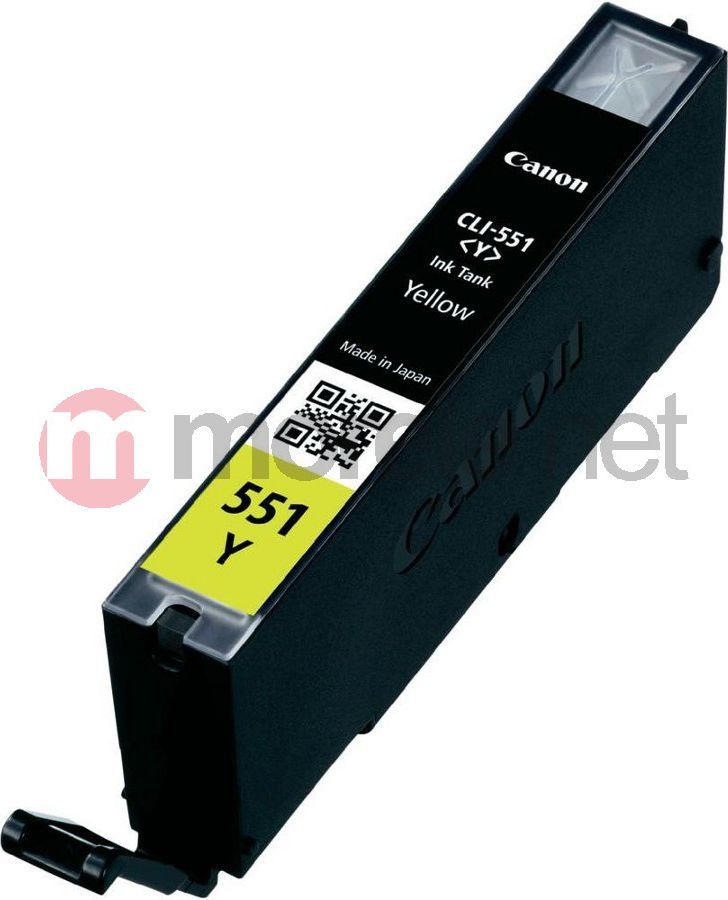 Ngjyrë për printer Canon CLI-551, e verdhë