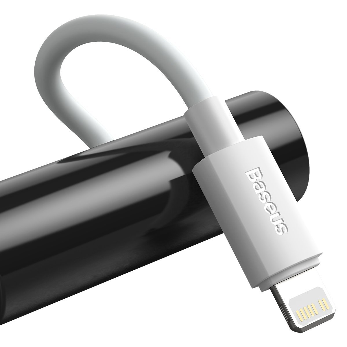 Kabllo karikimi Baseus USB C në Lightning, 150cm, Power Delivery 20W, e bardhë