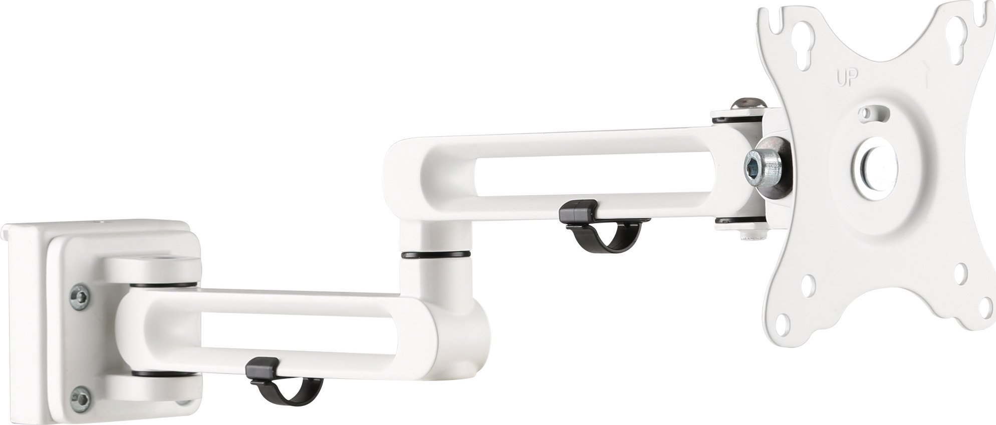 Mbajtëse murale për monitor InLine 23183B, 17"-32", VESA 100x100, e bardhë