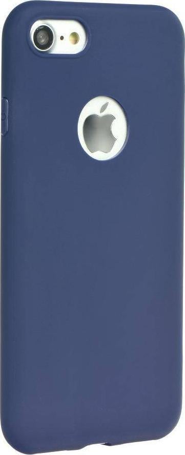 Këllëf telefoni Forcell Soft për iPhone 13 Pro, silikoni, blu e errët