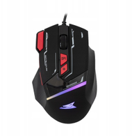 Гејминг глушец Baracuda MANTA BGM-041, 12800 DPI, 8D, со кабел, црн