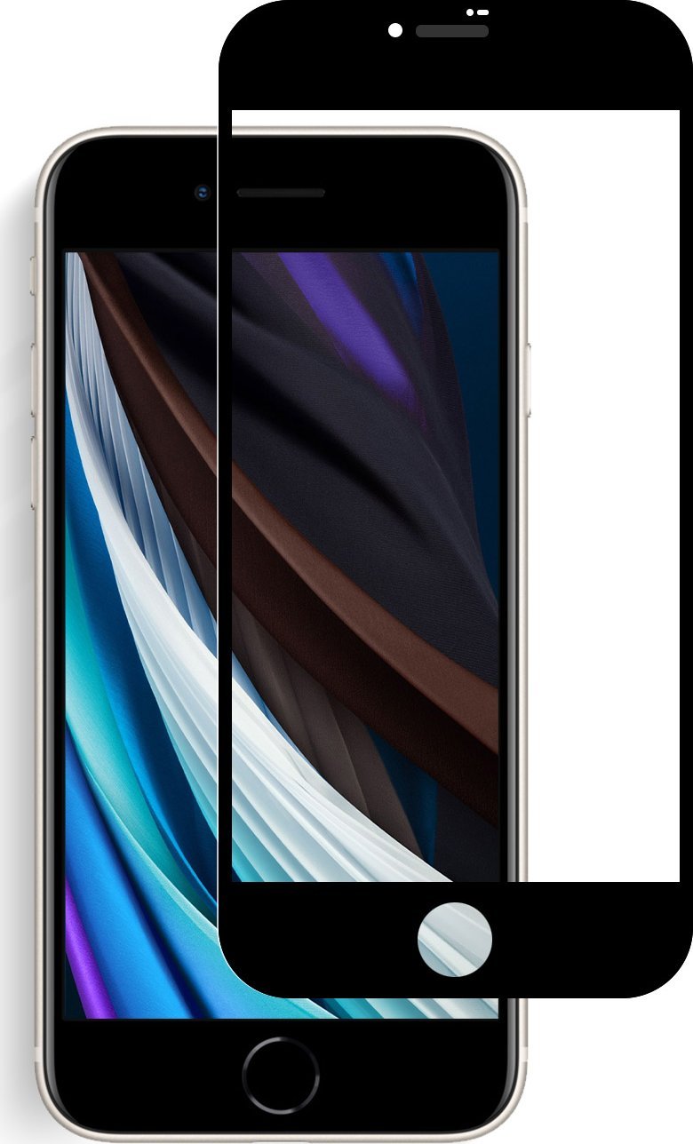 Xham mbrojtës Mobile Origin për iPhone 8 7 SE 2020 SE 2022, 2 copë, fortësi 9H, transparent
