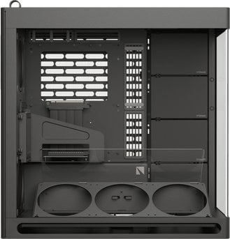 Kase kompjuteri HAVN HS420 VGPU Hybrid Dual Chamber, Mid Tower, xham i temperuar, e zezë