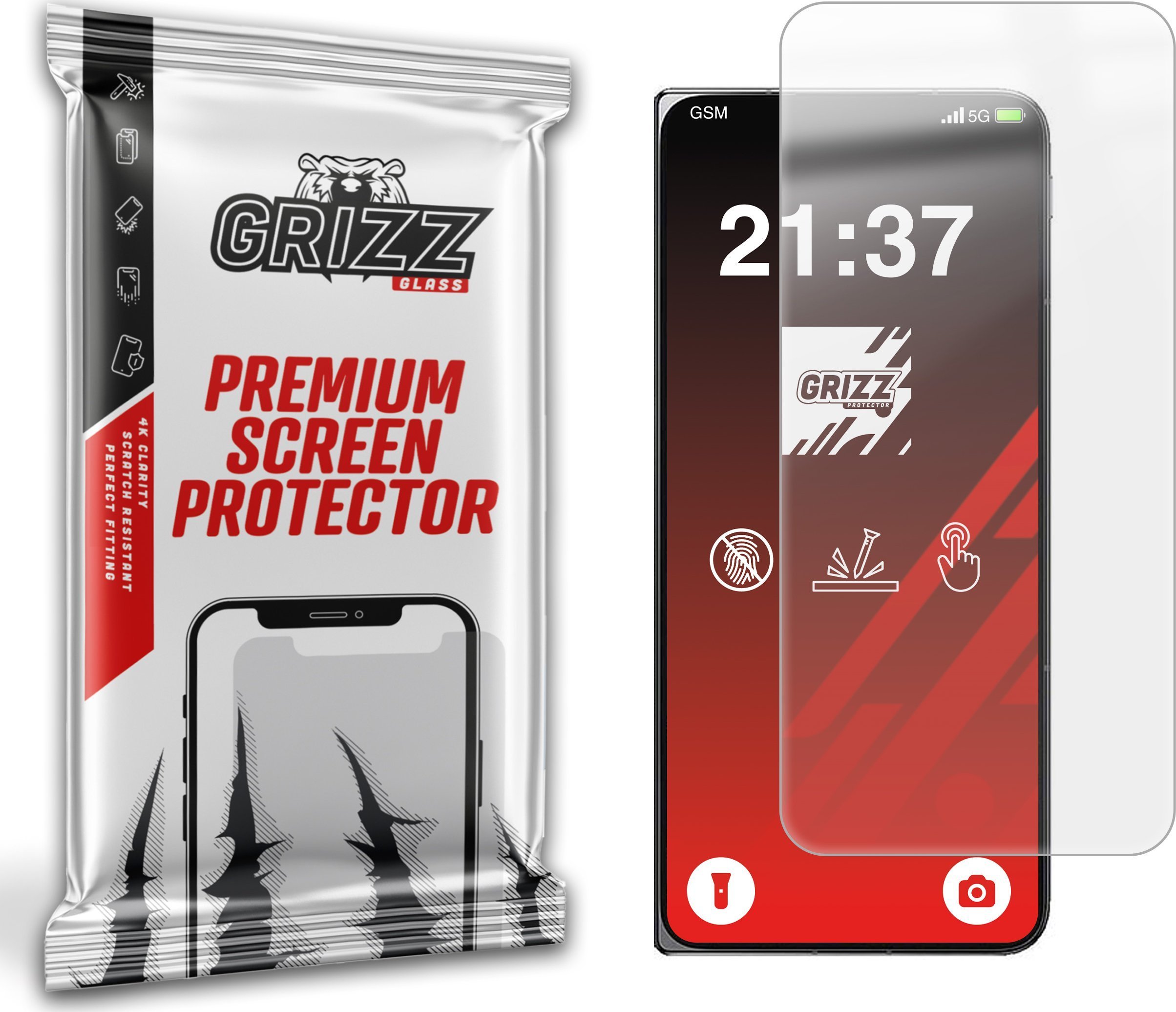 Folie mbrojtëse Grizz PaperScreen për Oppo Find N5, mat, kundër gjurmëve të gishtërinjve, transparente