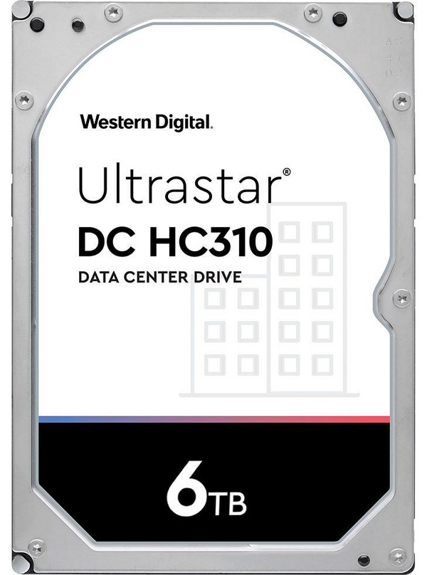 Hard Disk Western Digital Ultrastar DC HC310, 6TB, 7200 RPM, SATA III, 3.5"
