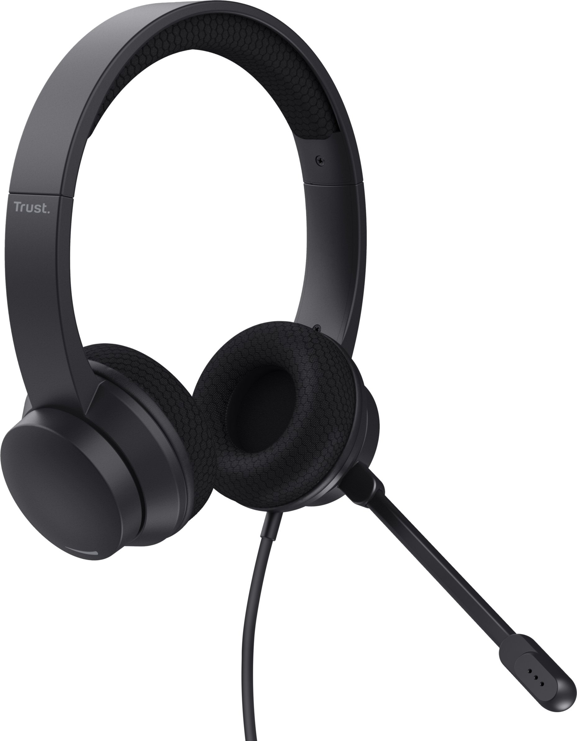 Kufje me kabllo Trust Ayda 25089, over ear, 1.8m, të zeza