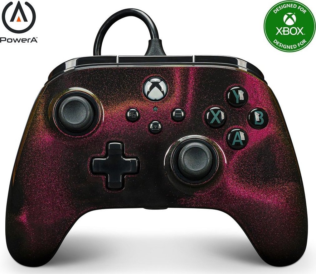 Kontroller PowerA XS Advantage Sparkle, me kabllo, shumëngjyrësh