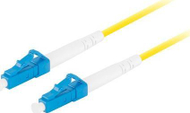 Оптички кабел со влакна Lanberg SM LC UPC LC UPC, 1m, симплекс, жолт