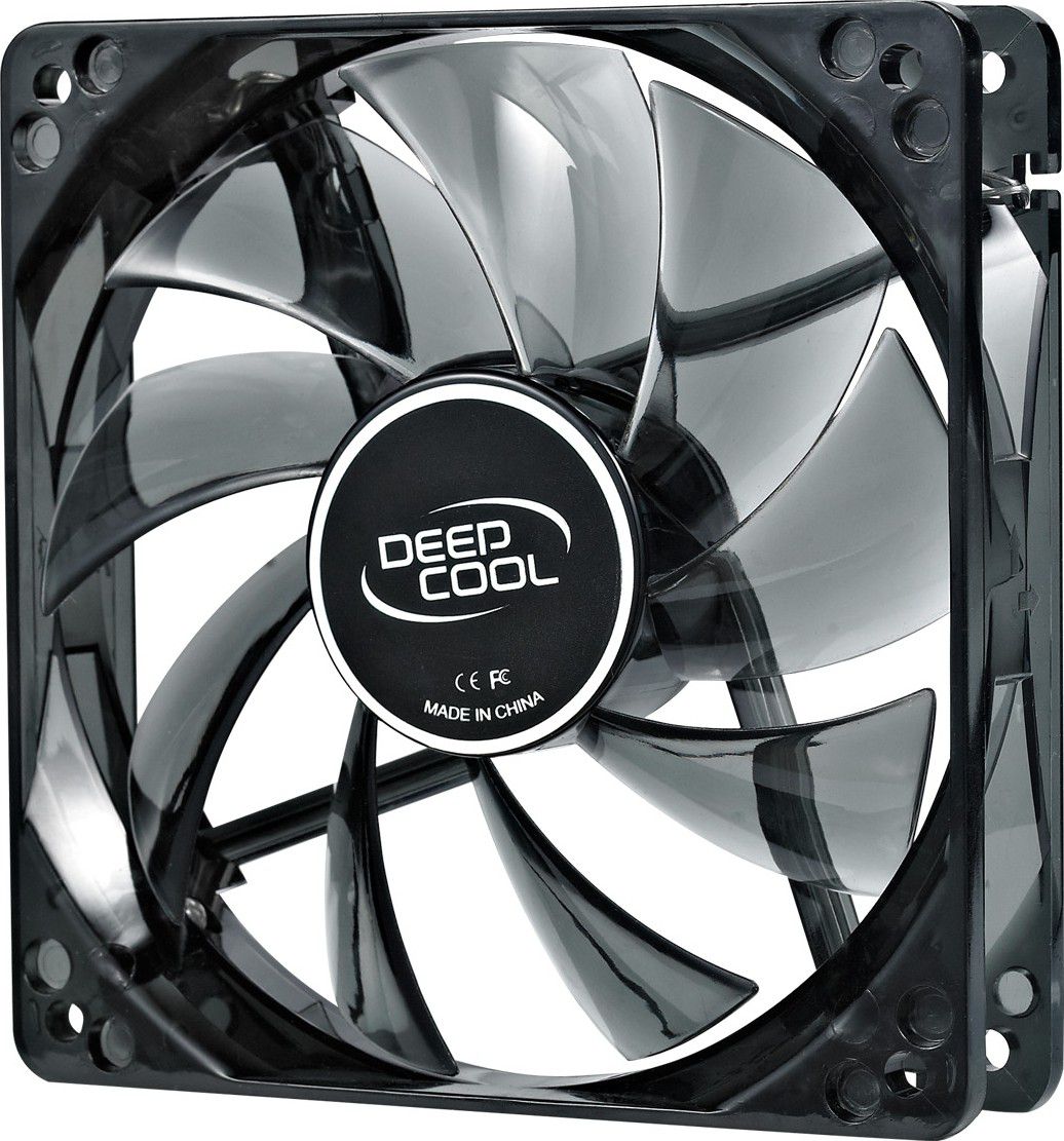 Ventilator kasë Deepcool WIND BLADE 120, 120mm, LED blu, i zi