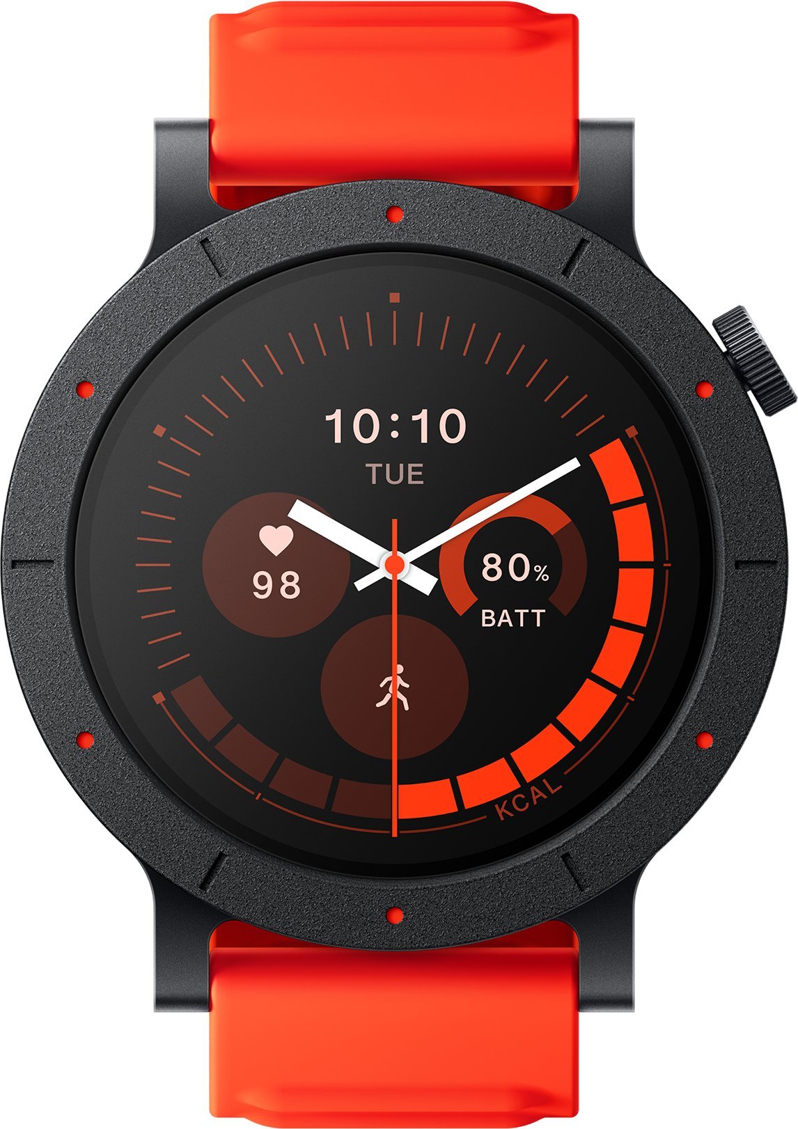 Паметен часовник CMF Watch 3 Pro 47mm, GPS, батерија до 13 дена, портокалова и црна