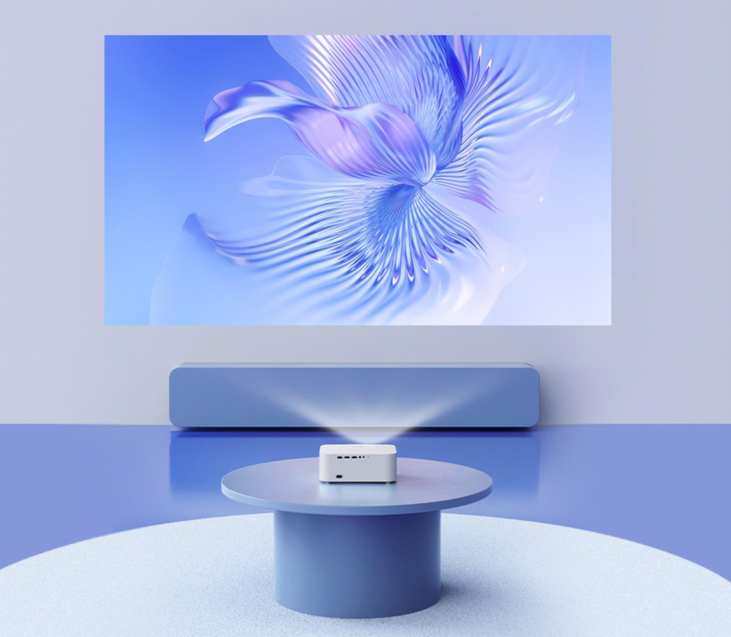 Projektor Xiaomi Wanbo X2 Pro, Full HD, WiFi, i bardhë