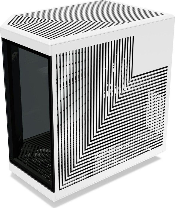 Kуќиште компјутер HYTE Y70 Touch Infinite, Mid Tower, Panda, бело и црно
