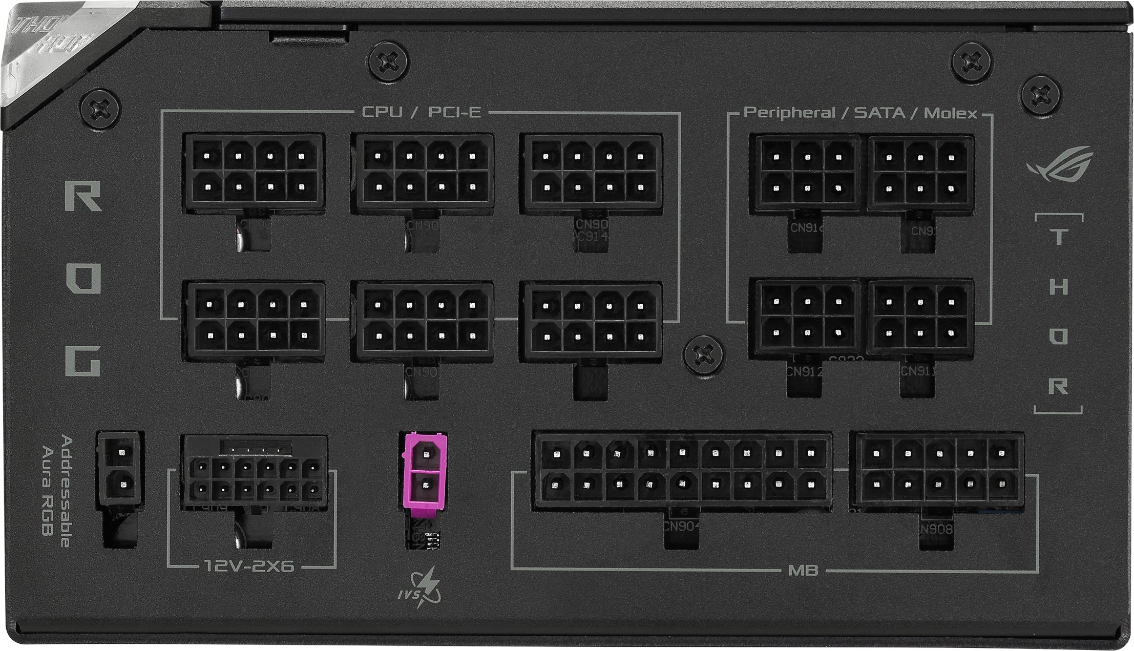 Furnizues energjie ASUS ROG Thor 1200W Platinum III, ATX 3.1, modular, i zi