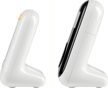 Baby monitor Motorola PIP11, ekran LCD, rreze deri 300m, i bardhë