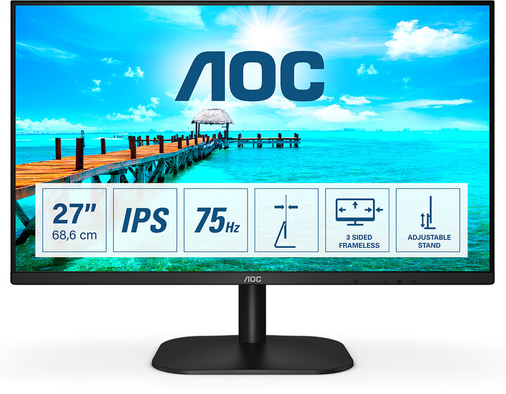 Monitor AOC 27B2DA - 27'' LED, Full HD, i zi