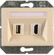 Modul muri XP500 4779101631906, port HDMI, port USB, bezhë