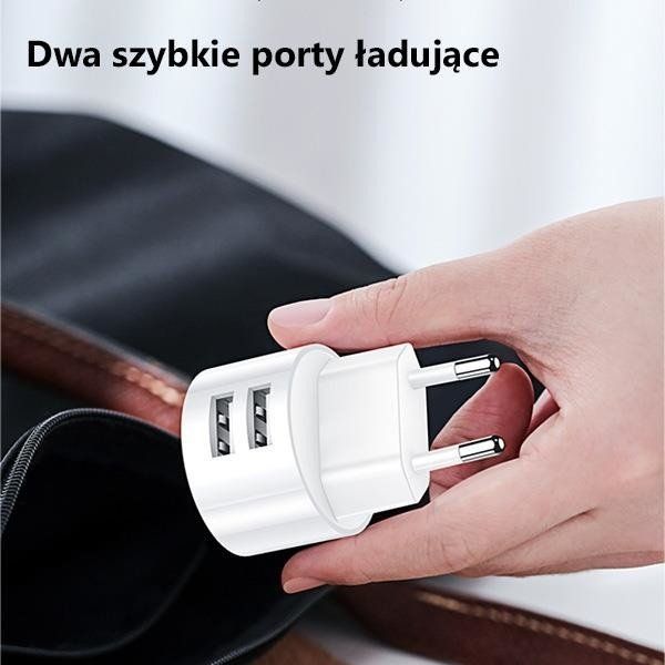 Karikues USAMS T20, USB-A, 2.1 A, i bardhë