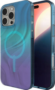 Kapotë ZAGG Milan Snap për iPhone 16 Pro Max, mbështetje MagSafe, transparente shumëngjyrëshe