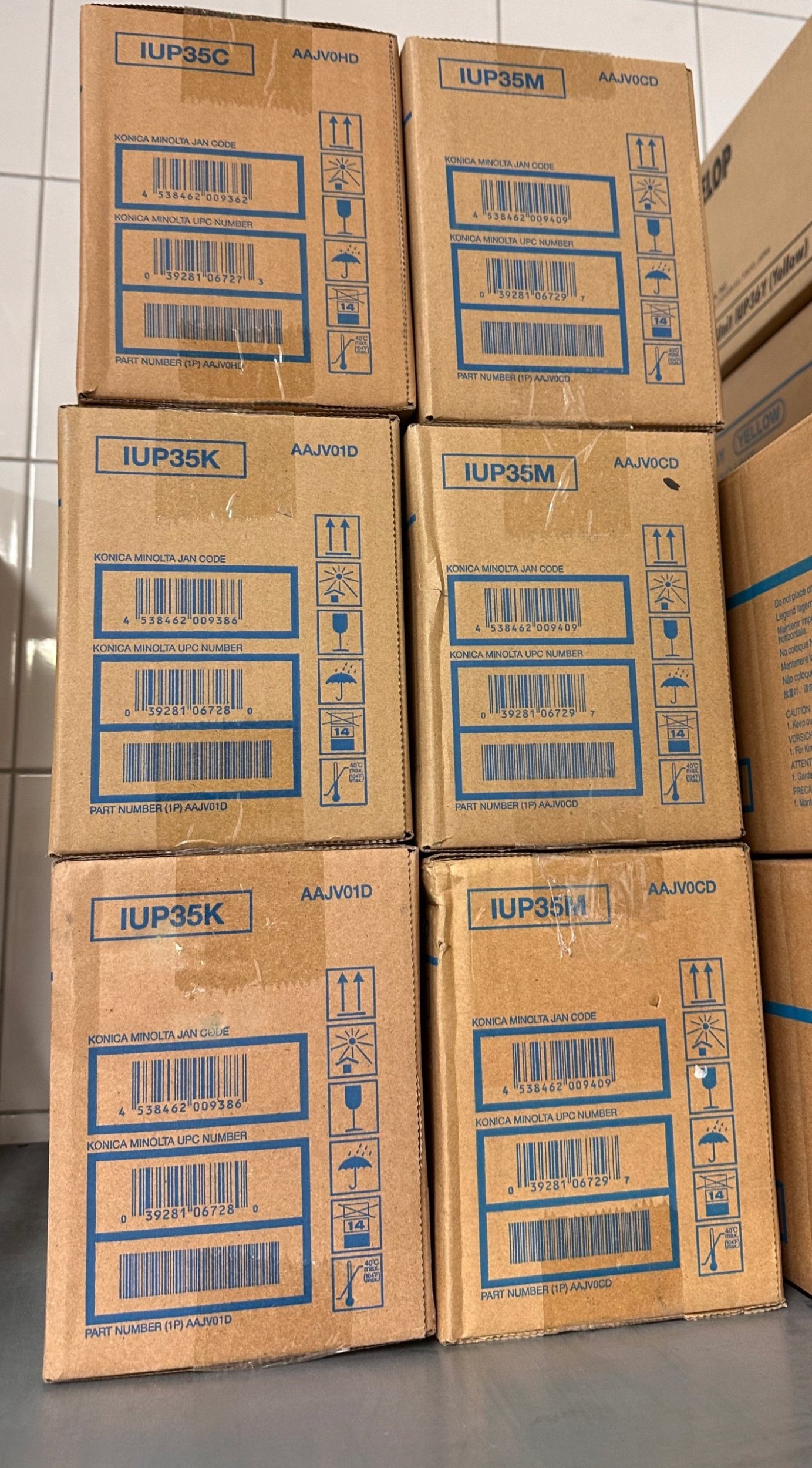 Njësi imazherie Konica Minolta IUP35K, origjinale, e zezë