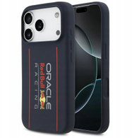Futollë Red Bull Oversize Logo MagSafe për iPhone 17 Pro, silikon, navy blue