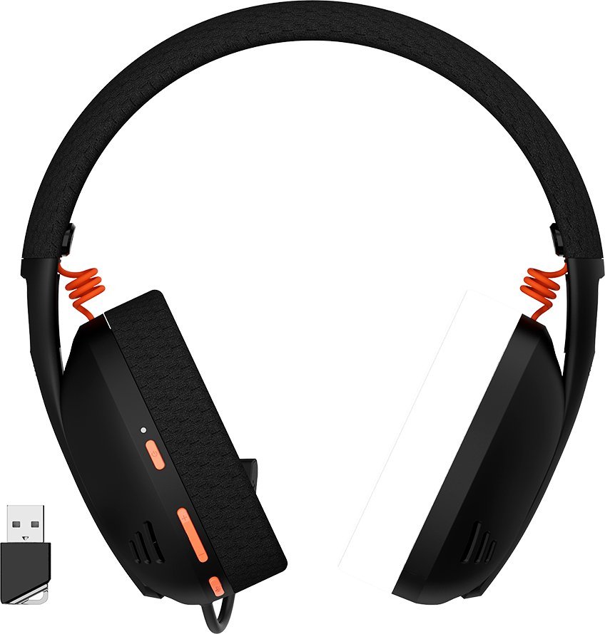 Kufje gaming Canyon Ego GH-13, pa tela, 7.1, të zeza